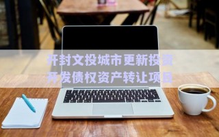 開(kāi)封文投城市更新投資開(kāi)發(fā)債權(quán)資產(chǎn)轉(zhuǎn)讓項(xiàng)目