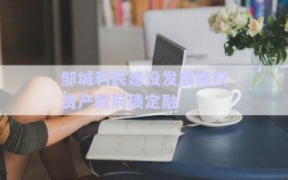 鄒城利民建設(shè)發(fā)展債權(quán)資產(chǎn)政府債定融 鄒城利民建設(shè)發(fā)展債權(quán)資產(chǎn)政府債定融