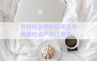 開封綜合保稅區(qū)建設發(fā)展債權(quán)資產(chǎn)轉(zhuǎn)讓項目